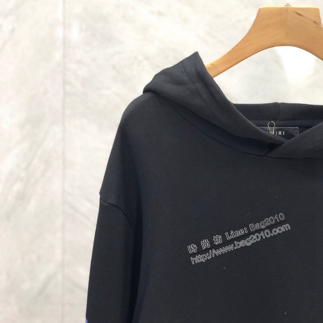Ami專櫃2023FW新款刺繡印花連帽衛衣 男女同款 tzy3109